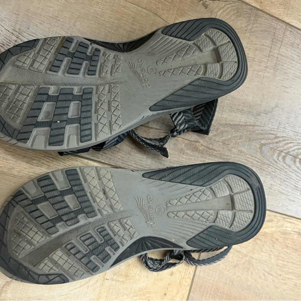 Dansko Racquel Black Strappy Sandals - Picture 5 of 7